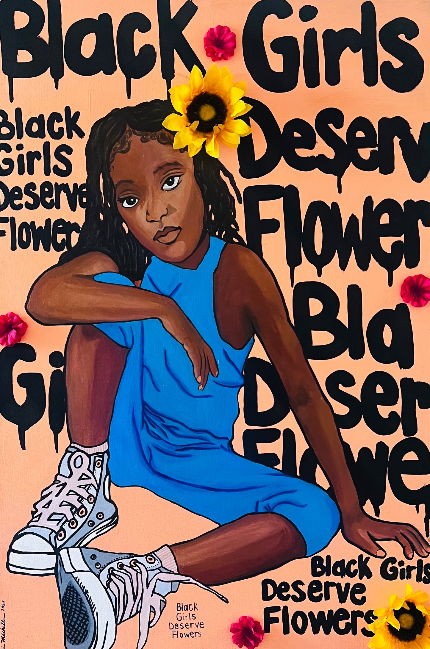 “Black Girls Deserve Flowers”